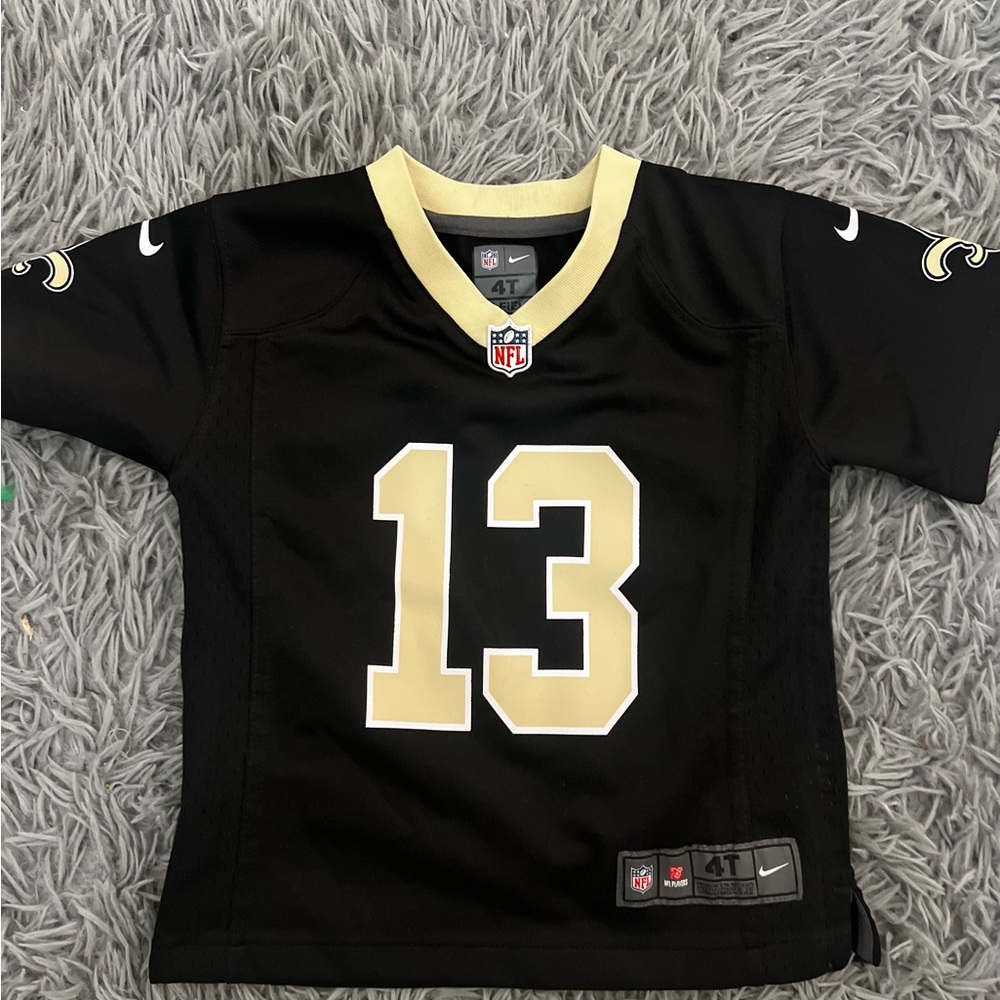 Nike Kids Black and Gold New Orleans Saints Jersey